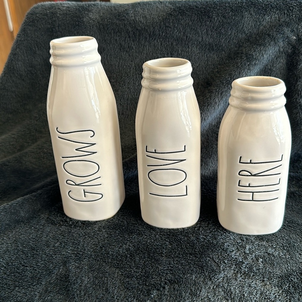 Rae Dunn vases